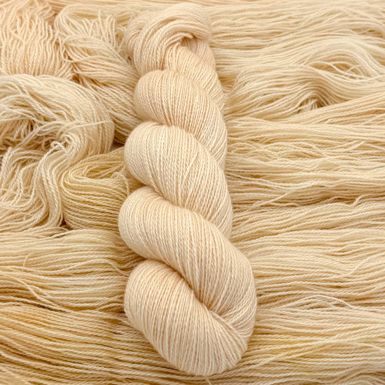 100% Mongolian Cashmere Lace - Apricot Delight